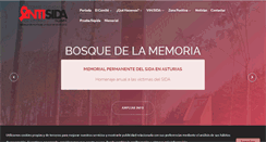 Desktop Screenshot of comiteantisida-asturias.org